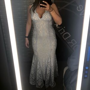 Beautifully Sequenced Prom Dress